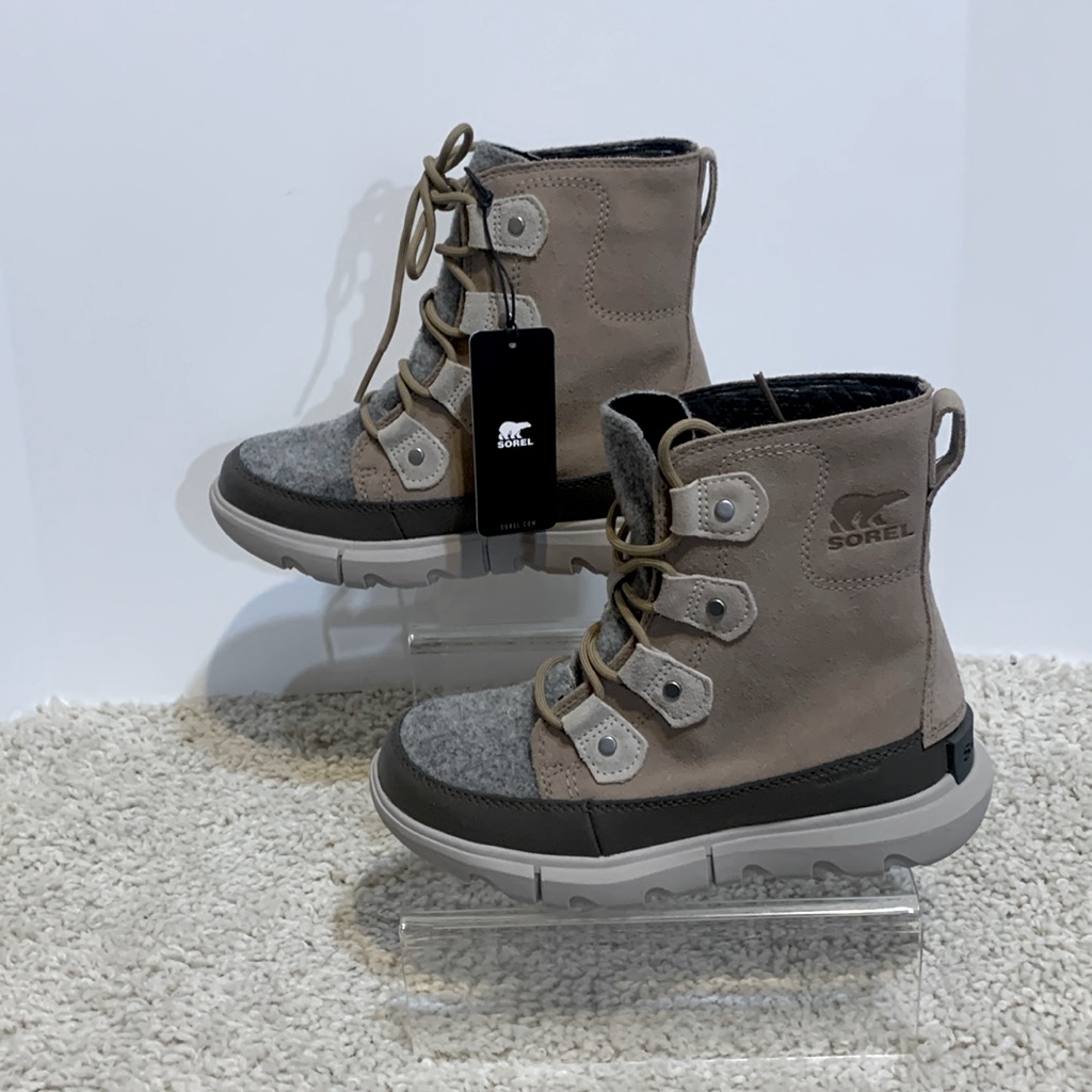 Sorel Boot Explorer Ll Women 5 Tan Gray